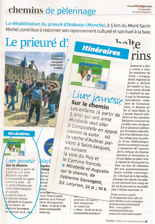 article dans le Pélerin